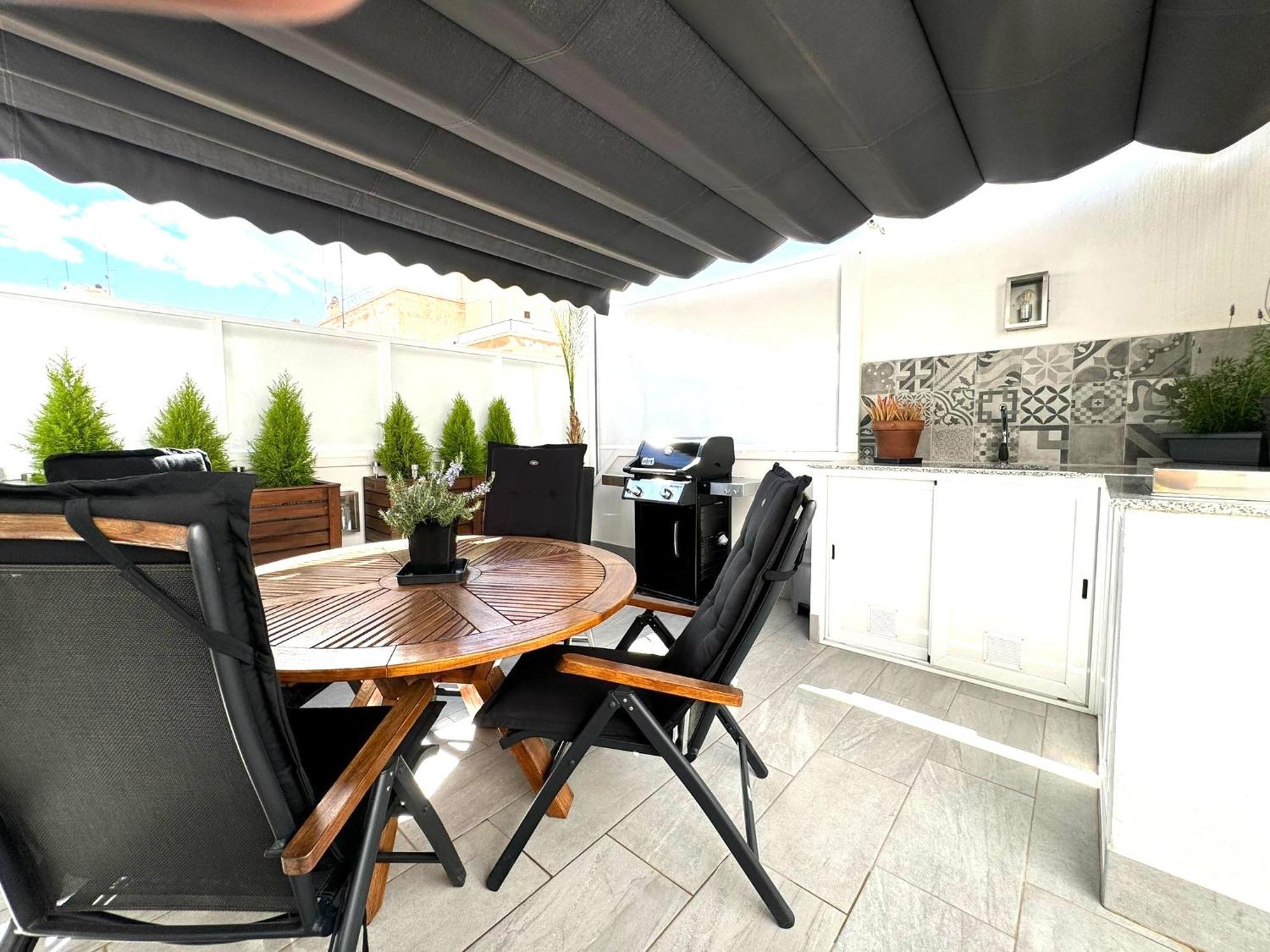 Atico Con Jacuzzi Privado , 1 Min Walk De Playa Levante Santa Pola Bagian luar foto