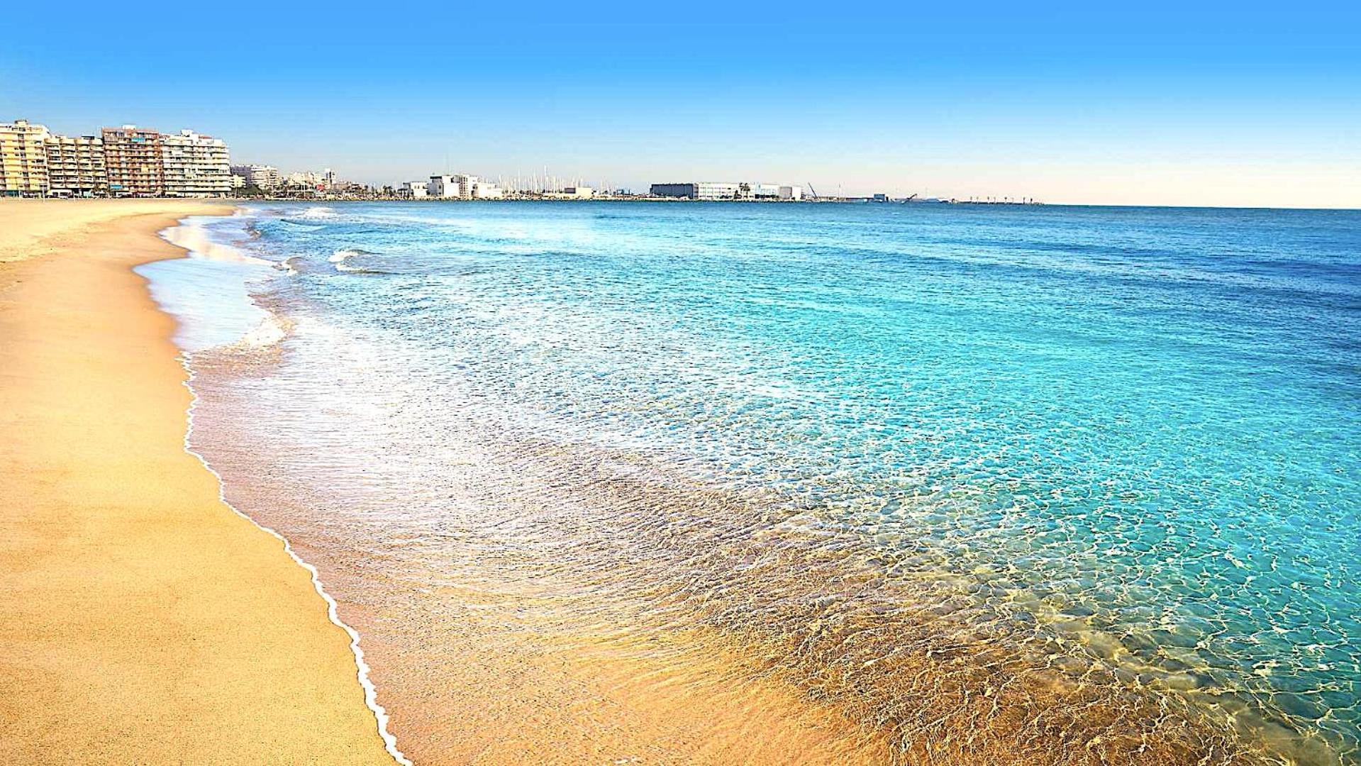 Atico Con Jacuzzi Privado , 1 Min Walk De Playa Levante Santa Pola Bagian luar foto